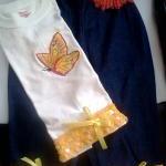 2 Piece Butterfly T-shirt ..